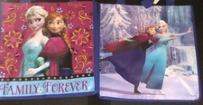 DISNEY PRINCESS REUSABLE TOTE LOT OF 2 FROZEN ANNA  ELSA GIFT BAGS BRAND NEW