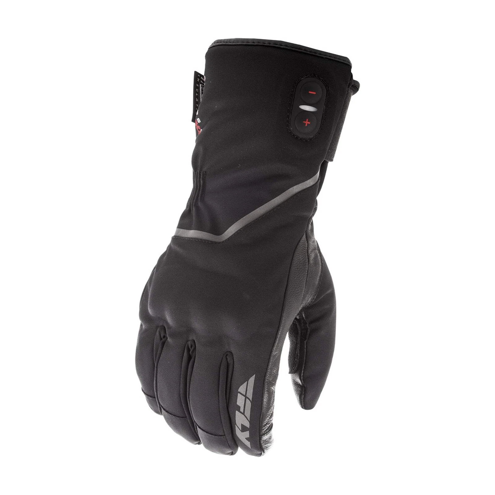 Fly Racing Ignitor Pro Heated Gloves - Snowmobile, Snowbike, Street - Black