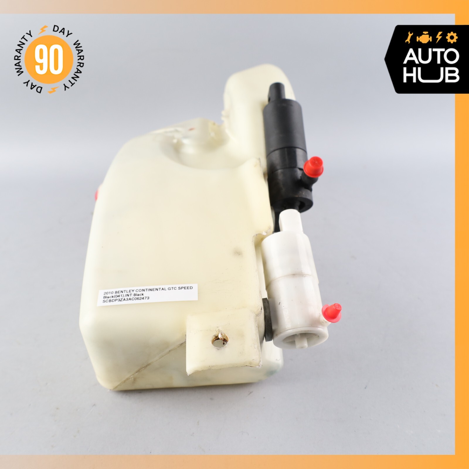 Bentley Continental GTC Windshield Washer Fluid Tank Bottle Reservoir OEM 83k