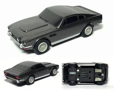 1 2022 Micro Scalextric 9V HO Slot Cars James Bond Aston Martin V8 Set-Only Car!
