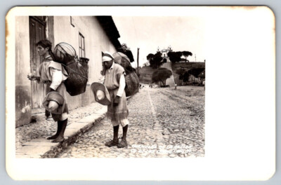 Chamulas de la Region Ciudad De Las Casas Chis Mexico RPPC Real Photo Postcard