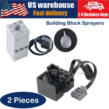 MOULD KING Building Block Water Sprayer Atomizer Steam For Train RC Car Chimney