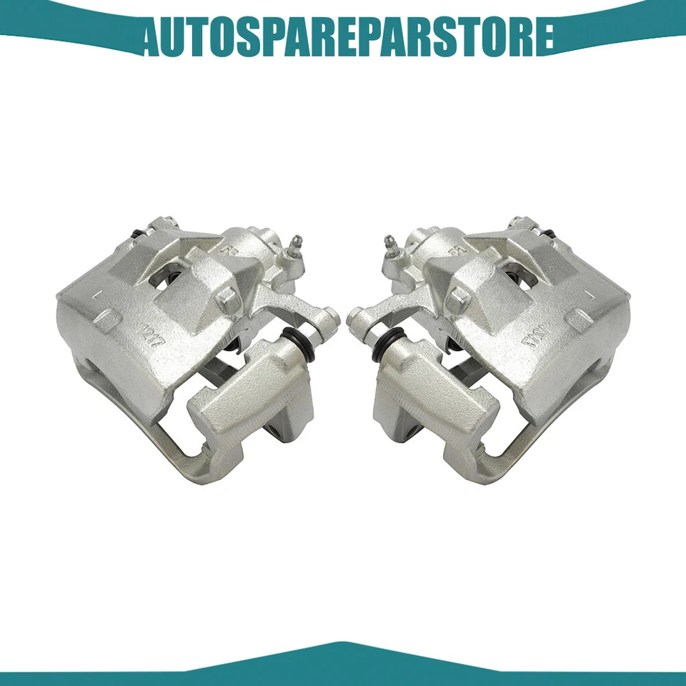 Передние тормозные суппорты и керамические колодки и роторы для Toyota Avalon 2008-2018 годов выпуска - Изображение 3 из 4