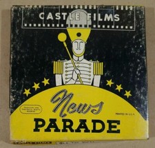 NEWS PARADE OF 1946, CASTLE FILMS 163 8MM COMPLETE EDITION, NEW CANNED FILM