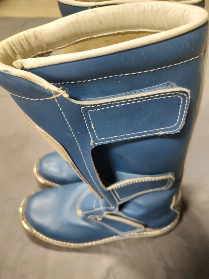 Fox "Botas Dirt" Azul "Vintage" Tamanho 11 - Imagem 3 de 4