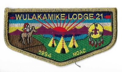 OA 21 Wulakamike 1994 NOAC S11 Flap GMY Bdr. Crossroads of America IN