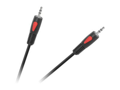 5901890014885 Kabel jack 3.5 wtyk-wtyk 1.0m Cabletech Eco-Line Cabletech