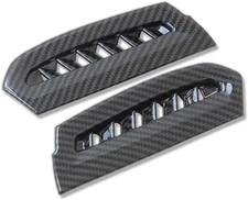 Carbon Fiber Print Interior Side Air Vent Outlet Overlay Cover Fits 18-23 Camry