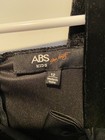 Abs Girls Black Velvet Sequin Dress Size 12 Bnwot Evening /wedding / Formal — photo 4