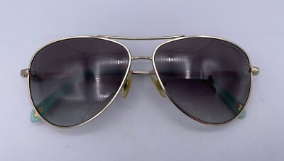 Tiffany & Co Aviator Sunglass Mod. Tf-3043-h Gold Tone 6087  display picture 2
