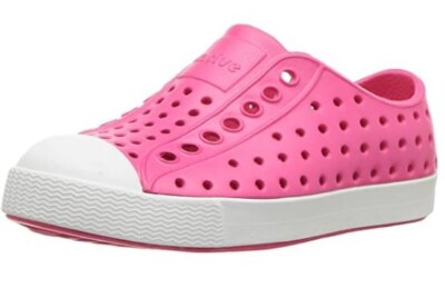 Native Shoes  Jefferson (Little Kid) Hollywood Pink/White  11US
