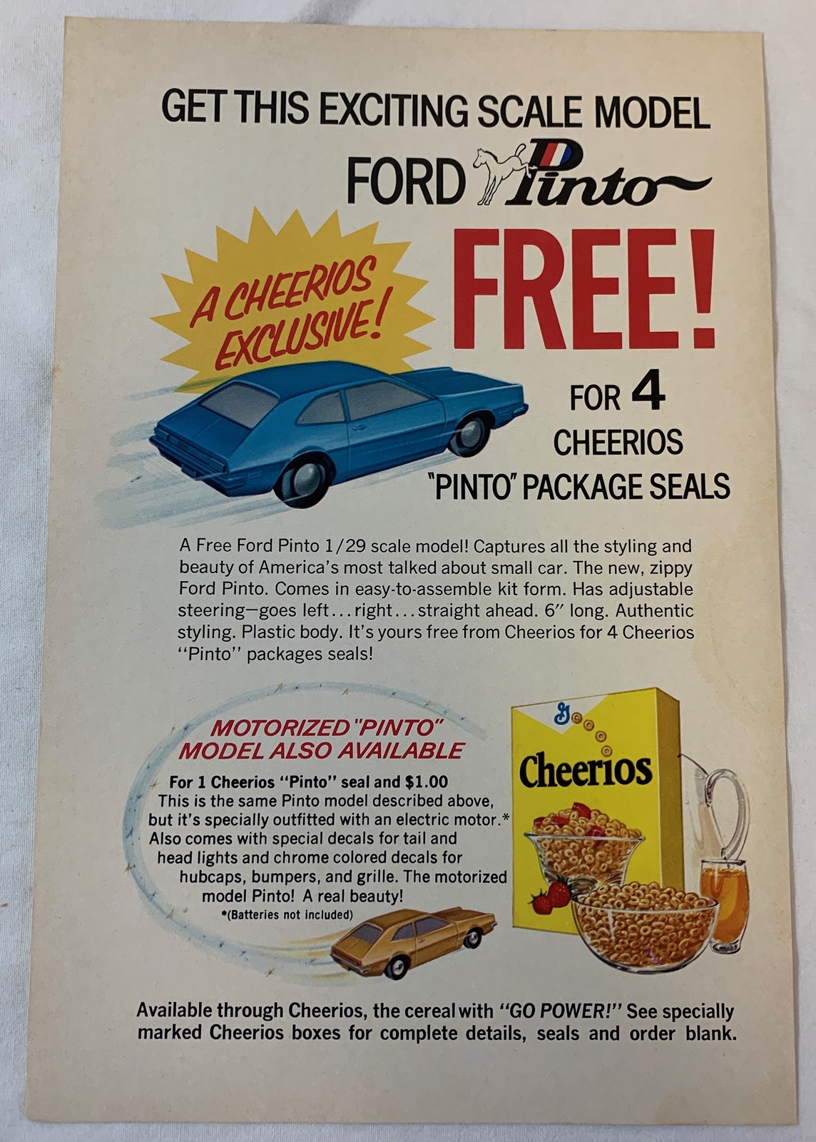 Pinto Ranch Ad Pinto kicks up its heels for 1977 : r/70s