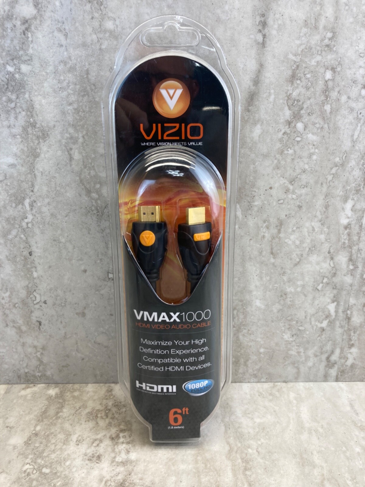 6ft HDMI Cable 1080P HD Video Audio for Vizio VMAX1000 - New-image