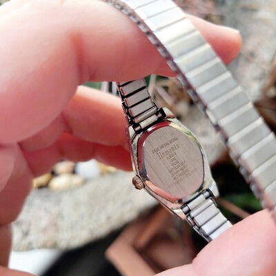 Elements Dainty Quartz Classic Silver Oval Womans Womens Stretch Watch Elements Dainty Quartz Classic Silver Oval Womans Womens  main image 4