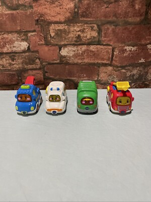 Vtech Toot Toot Driver 4 Fahrzeuge Konvolut Educational, Licht und Sound