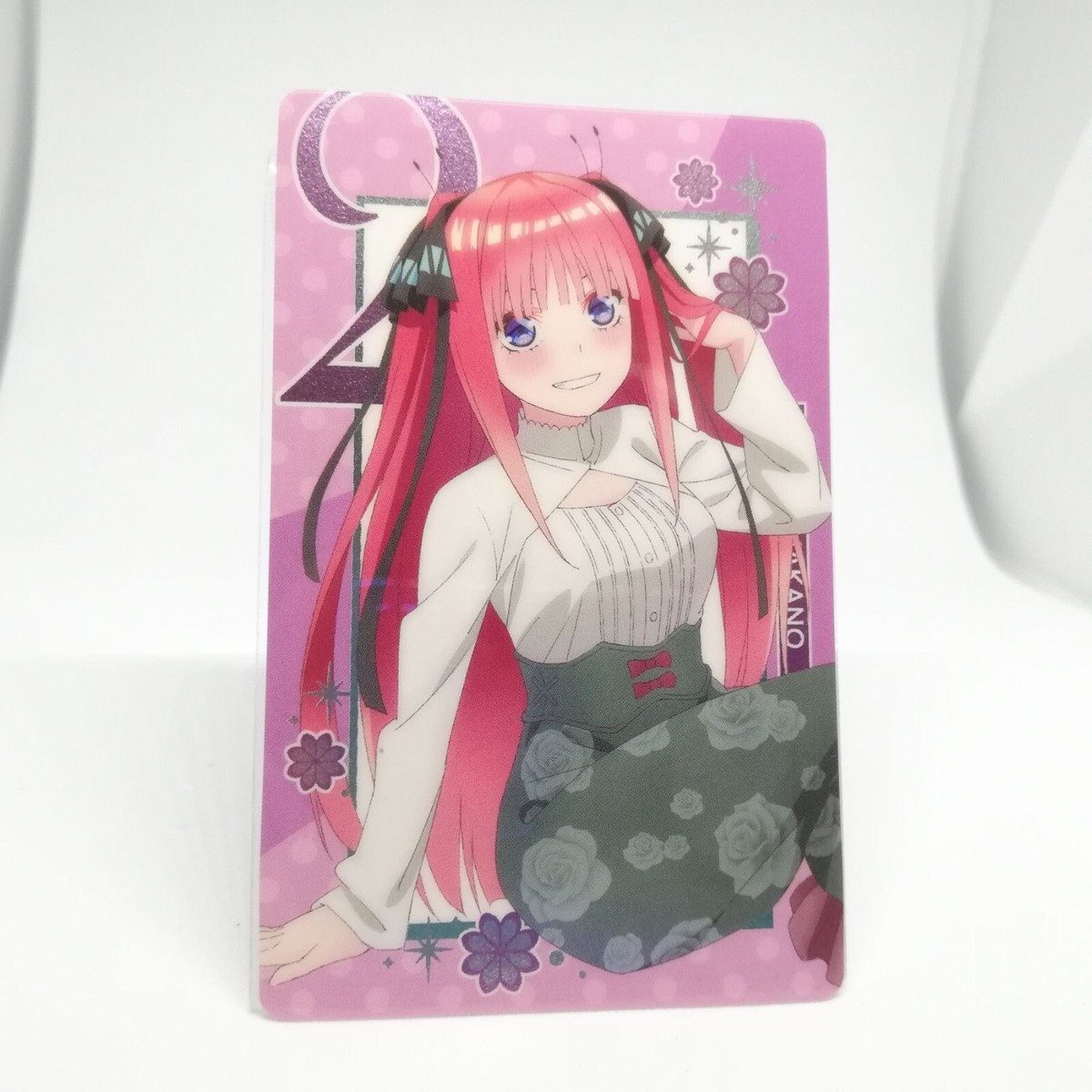 18 Nino Nakano The Quintessential Quintuplets PLASTIC CARD Haruba