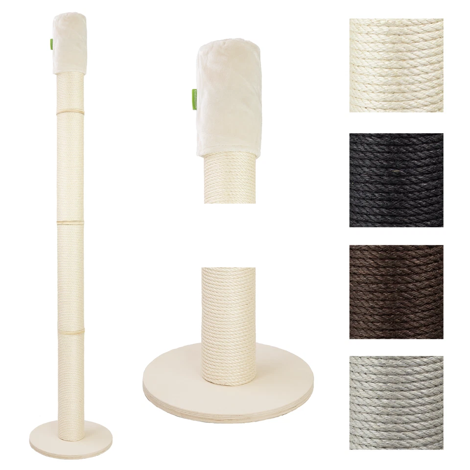 Kratzbaumland Woody-Deckenspanner Kratzbaum mit 15 cm Premium-Sisalstämme