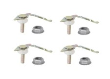 4 Nos Vinyl Soft Top Trim Clips For Abce Body Mopar Cuda Duster Charger Etc