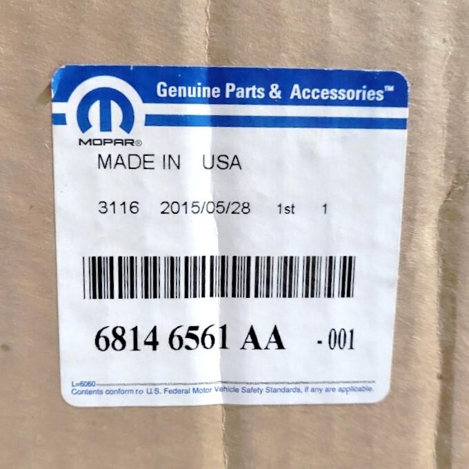 Panel lateral exterior izquierdo para Ram 1500-3500 2013-2024 (N/P 68146561AA)