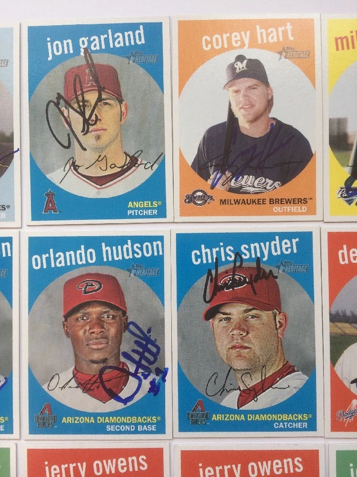 2008 Topps Heritage Autographed Card Will Pass BAS Yankees Red Sox Cubs Astros - Image 3 of 4