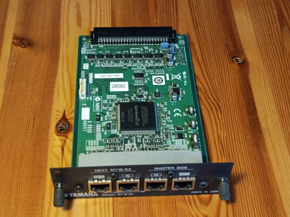 Yamaha Ethersound MY16-EX - 16 Channel Expansion Card - Image 2 of 3