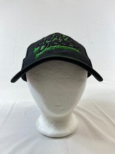 Grave Digger Baseball Cap Snapback Hat Monster Jam Trucks Black Green Adjustable