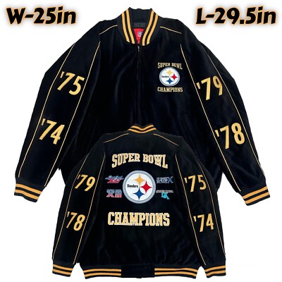 NFL Pittsburgh Steelers 11/15まで　ジャケット Pittsburgh Steelers 6X Super Bowl Champions Home Team