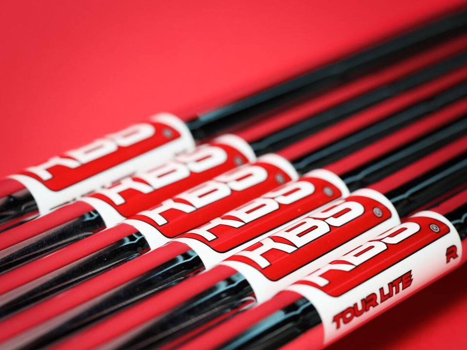 Shaft Set KBS Tour Lite Steel Iron Shaft .370 Parallel Tip R/S or X Flex Set NEW ...