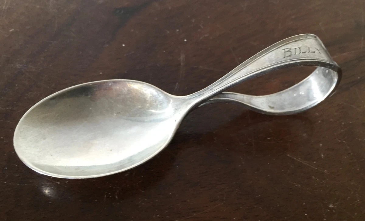 Monogrammed baby spoon online