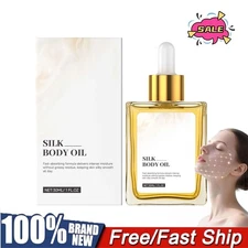 GODA Silk Body Oil,Silk Body Oil,Goda Perfume Oil,Bath & Shower Oil Smooth Skin~