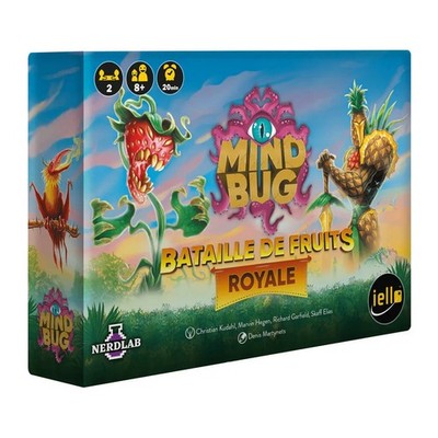 IELLO / NERDLAB GAMES Mindbug  Base Game Bataille De Fruits Royale (French) 2025