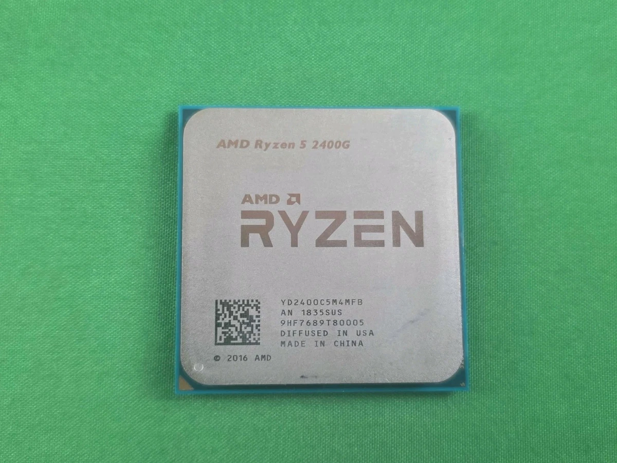 AMD Computer Ryzen 5 AMD Ryzen 5 2400G Processor Model Processors