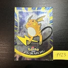 RAICHU 26 - VINTAGE ITALIAN TOPPS POKEMON CARD TCG CARD 1999 HOLO FOIL
