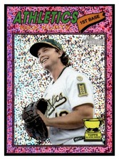 2026 Topps Heritage Chrome Pink Sparkle Refractors #275 Nick Kurtz ATHLETICS A'S