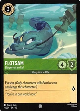 Flotsam Slippery as an Eel 71/204 Whispers in the Well Disney Lorcana 002410