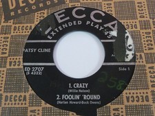 EP-PATSY CLINE-CRAZY+2-DECCA