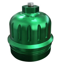 Billet Fuel Filter Housing For Gm Duramax Diesel 2017-2024 Gm 6.6l L5p -green