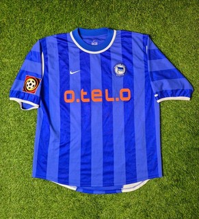 Hertha BSC Jersey 2000/2001 Home Deisler Signature L