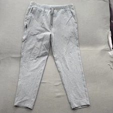 Mack Weldon Pants Mens XL Gray Daily Wear Sweatpants Joggers Zip Pocket