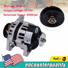 2000W Permanent Magnet Generator 12V/14V PMA Alternator Charging Pure Copper DC