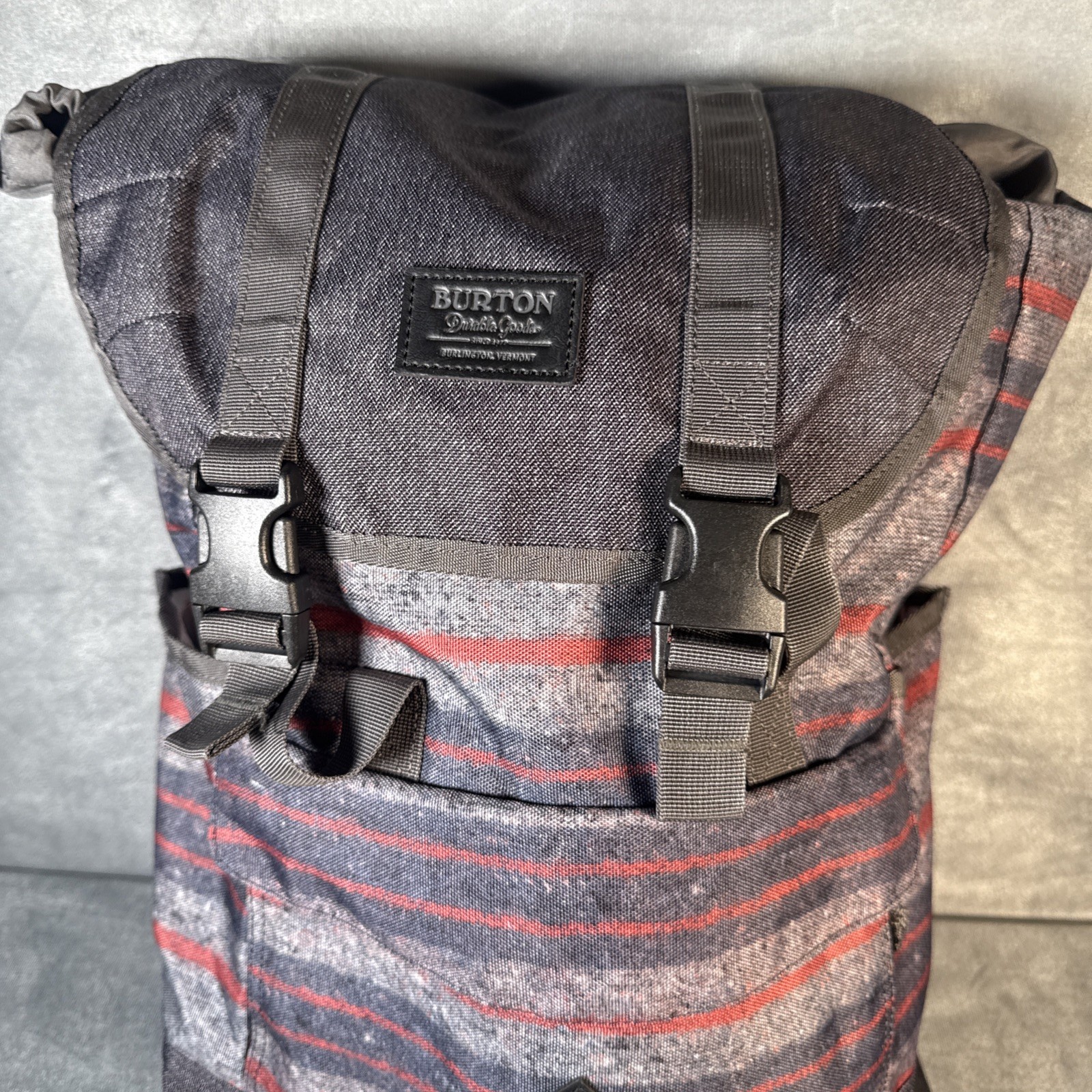 BURTON Outing Pack Backpack 23L Polyester Stretch… - image 5