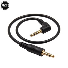 30cm Gold Plated 3.5mm to 3.5mm Jack to Jack Audio Cable Lead Short Aux Car