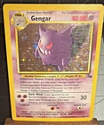 New ListingGengar 5/62 Fossil Holo Pokémon Card HP Vintage - Bright Color