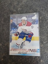 2019-20 Upper Deck Series 1 Young Guns Cale Fleury YG RC Card# 209