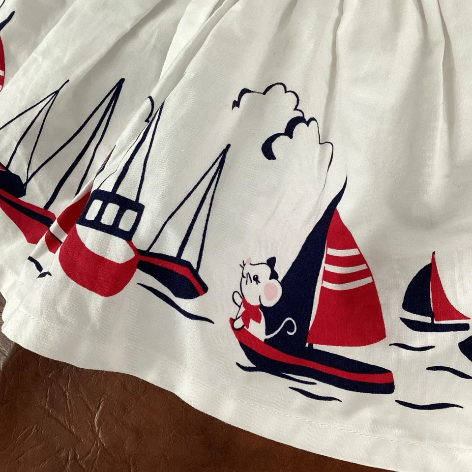 Gymboree 航海 4 件套夏季礼服毛衣 0-3 个月水手鼠标 7 月 4 日 — 第 4/4 张图片