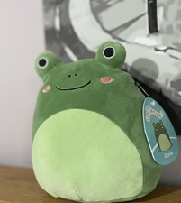 Frog Squishmallow Gloria Squishmallow Frog Soft Toy 7”|18cm,  Forest  Green Frog
