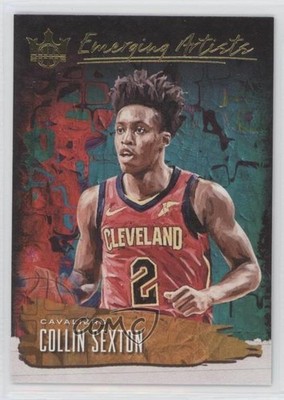 2018-19 Panini Court Kings Emerging Artists Collin Sexton #14 0b0