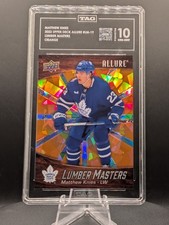 Matthew Knies 2023-24 Upper Deck Allure Lumber Masters Orange /399 TAG 10