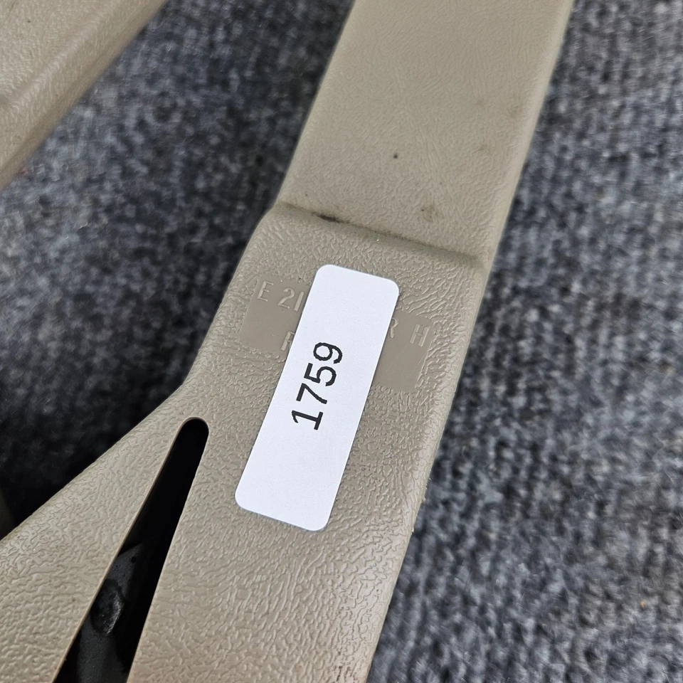 88-99 OBS Chevy GMC C/K 1500 camión canastilla izquierda derecha cinturón de seguridad hebilla bronceado OEM Foto 4 de 4