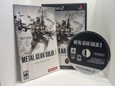 Metal Gear Solid 3 Subsistence PS2 PlayStation 2 Authentic Tested